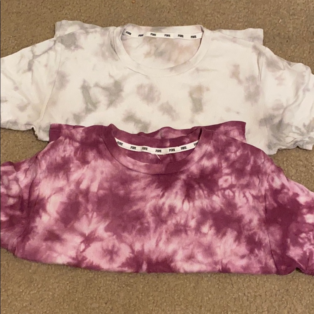 Pink bran tie die shirts bundle